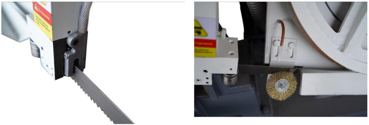 Маятниковый полуавтоматический ленточнопильный станок Metal Master BSM-350 SAF