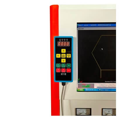 Электроэрозионный проволочно-вырезнойстанок с ЧПУ струйного типа Metal Master DK7745 ME DRO Многопроходный