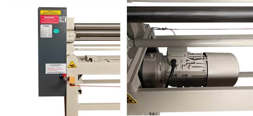 Электромеханические вальцы ISITAN IR 2050x75