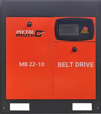 Винтовой компрессор с ременным приводом Metal Master MB 22-10 Винтовой компрессор с ременным приводом Metal Master MB 22-10