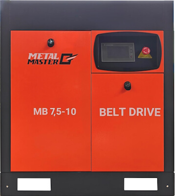 Винтовой компрессор с ременным приводом Metal Master MB 7,5-10 Винтовой компрессор с ременным приводом Metal Master MB 7,5-10