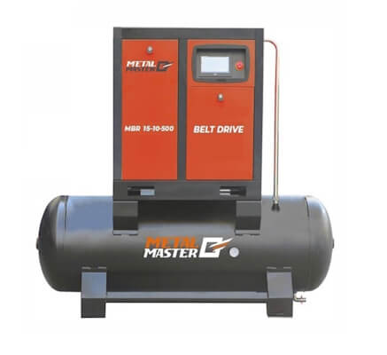 Компрессорная станция 2 в 1 с ременным
        приводом Metal Master
        MBR Компрессорная станция 2 в 1 с ременным приводом Metal Master MBR
