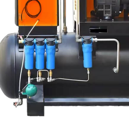 Компрессорная станция 3 в 1 с прямым приводом Metal Master MCDR INVERTER Компрессорная станция 3 в 1 с прямым приводом Metal Master MCDR INVERTER