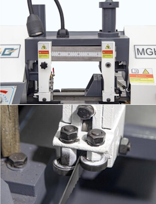 Двухколонный полуавтоматический ленточнопильный станок
Metal Master mgh-400