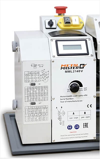 Токарно-винторезный станокMetal Master MML 2140V