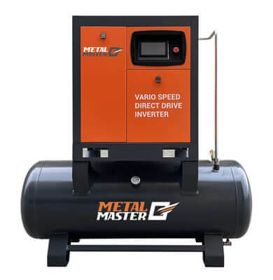 Компрессорная станция 2 в 1 с прямым приводом Metal Master MCR INVERTER Компрессорная станция 2 в 1 с прямым приводом Metal Master MCR INVERTER