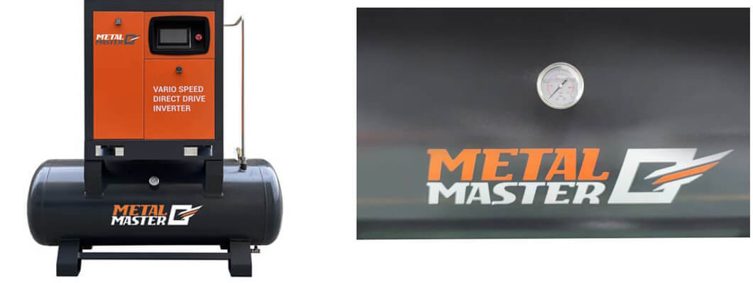 Компрессорная станция 2 в 1 с прямым приводом Metal Master MCR INVERTER Компрессорная станция 2 в 1 с прямым приводом Metal Master MCR INVERTER