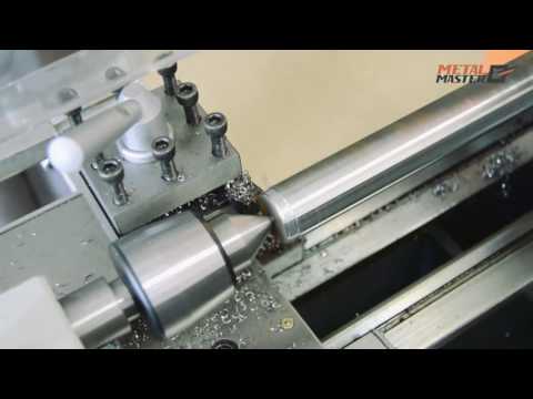 Токарный станок Metal Master MML 1830 V - тест на максимальный съем по стали.