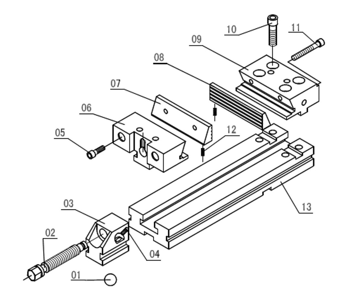ТИСКИ СТАНОЧНЫЕ ПРЕЦИЗИОННЫЕ ЛЕКАЛЬНЫЕ Metal Master ТCПМ 100/100