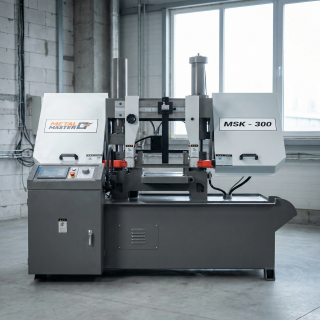 Metal Master Автоматический ленточнопильный двухколонный станок METAL MASTER MSK-300