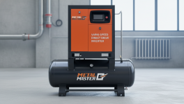 Компрессорная станция 2 в 1 с прямым приводом MetalMaster MCR 5.5-10-350 INVERTER