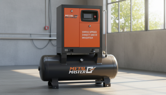  Компрессорная станция 2 в 1 с прямым приводом MetalMaster MCR 18,5-10-500 INVERTER