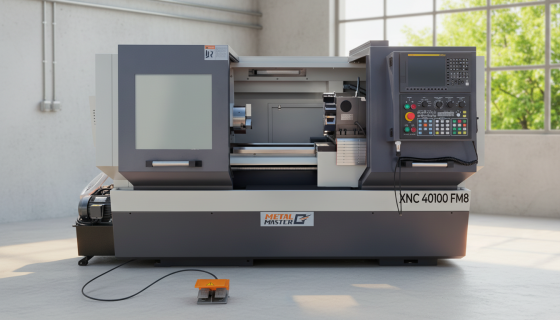  Станок токарный с ЧПУ METAL MASTER XNC 40100 FM8