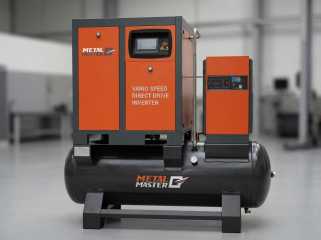 Компрессорная станция 3 в 1 с прямым приводом MetalMaster MCDR 4-10-350 INVERTER