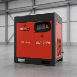 Винтовой компрессор с ременным приводом MetalMaster MB 22-10