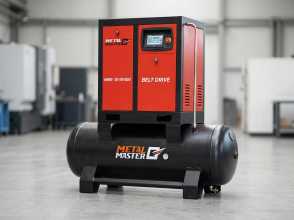 Компрессорная станция 2 в 1 с ременным приводом MetalMaster MBR 15-10-500