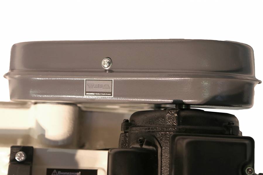 С гидроразгрузкой,  Ленточнопильный станок MetalMaster BSM-128HDR 220V
