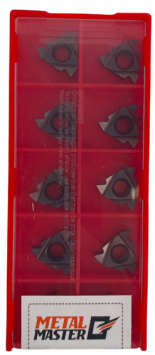 Сменные твердосплавные пластины,  Набор сменных пластин по нержавеющей стали для токарных резцов TiAlN 16ER AG60 (10 шт.) Сменные твердосплавные пластины,  Набор сменных пластин по нержавеющей стали для токарных резцов TiAlN 16ER AG60 (10 шт.)