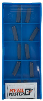 Сменные твердосплавные пластины,  Наборы сменных пластин по нержавеющей стали для токарных резцов MGMN200 M TIAlN (10шт.) Сменные твердосплавные пластины,  Наборы сменных пластин по нержавеющей стали для токарных резцов MGMN200 M TIAlN (10шт.)