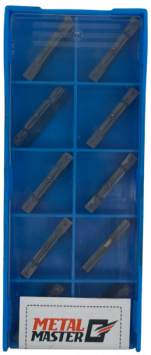 Сменные твердосплавные пластины,  Наборы сменных пластин по стали для токарных резцов MGMN400 M TIAlN (10ШТ.) Сменные твердосплавные пластины,  Наборы сменных пластин по стали для токарных резцов MGMN400 M TIAlN (10ШТ.)