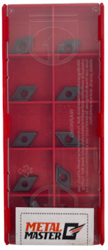 Сменные твердосплавные пластины,  Наборы сменных пластин по нержавеющей стали для токарных резцов DCMT070204 М TIAlN (10шт.) Сменные твердосплавные пластины,  Наборы сменных пластин по нержавеющей стали для токарных резцов DCMT070204 М TIAlN (10шт.)