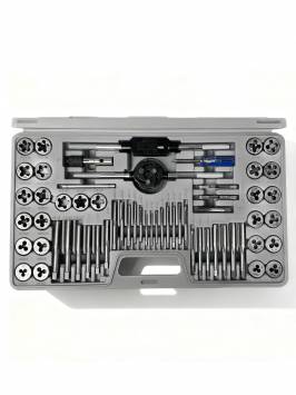 Метчики и плашки,  Набор метрических метчиков и плашек Metal Master (60 предметов)