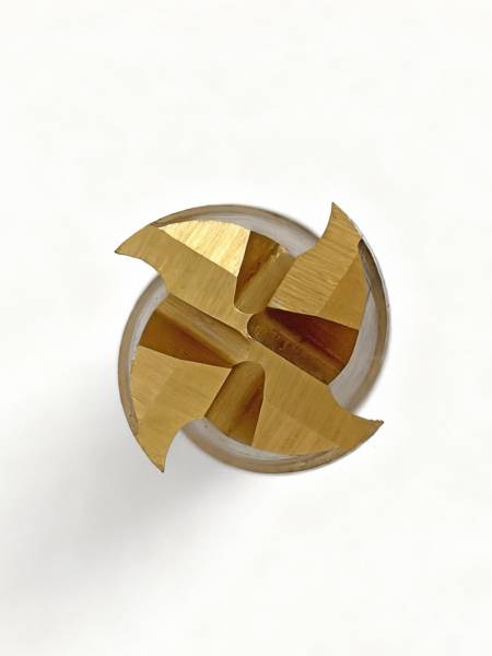 Фрезы концевые HSS,  Набор фрез концевых HSS TiN (20 шт.)