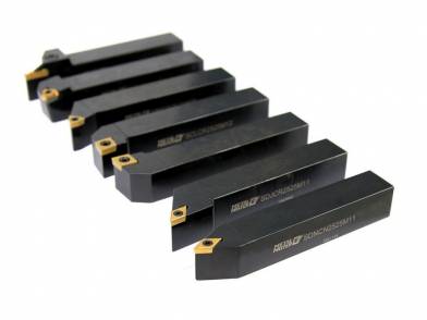 Резцы со сменными твердосплавными пластинами,  Набор резцов Metal Master TiN 25мм ( 7шт. )