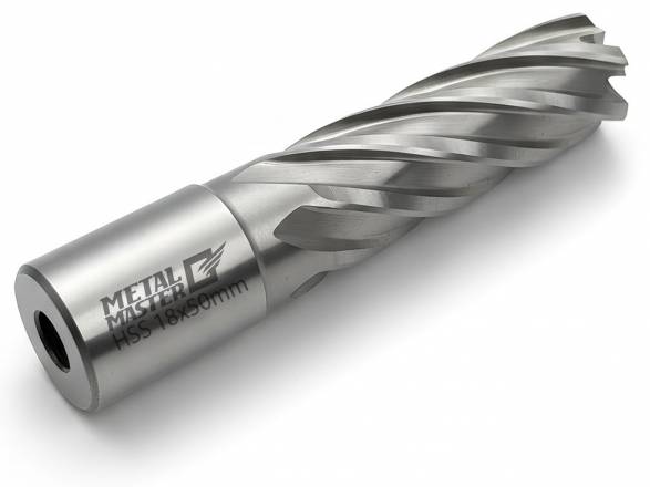 Сверло корончатое 18х50 мм M2 HSS Weldon19