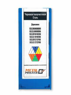  Набор сменных пластин по стали для токарных резцов TiN CCMT060204 (10 шт.)