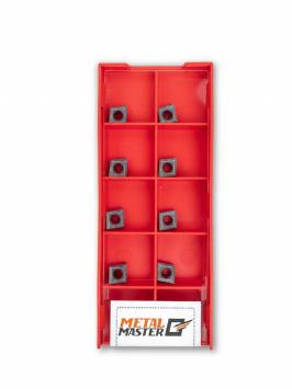 Сменные твердосплавные пластины,  Наборы сменных пластин по нержавеющей стали для токарных резцов CCMT060204 P TIAlN (10 шт.)