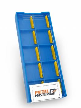 Сменные твердосплавные пластины,  Наборы сменных пластин по стали для токарных резцов MGMN200 P TIN (10шт.)