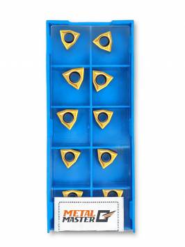 Сменные твердосплавные пластины,  Наборы сменных пластин по стали для токарных резцов WCMT050308 P TIN (10шт.)