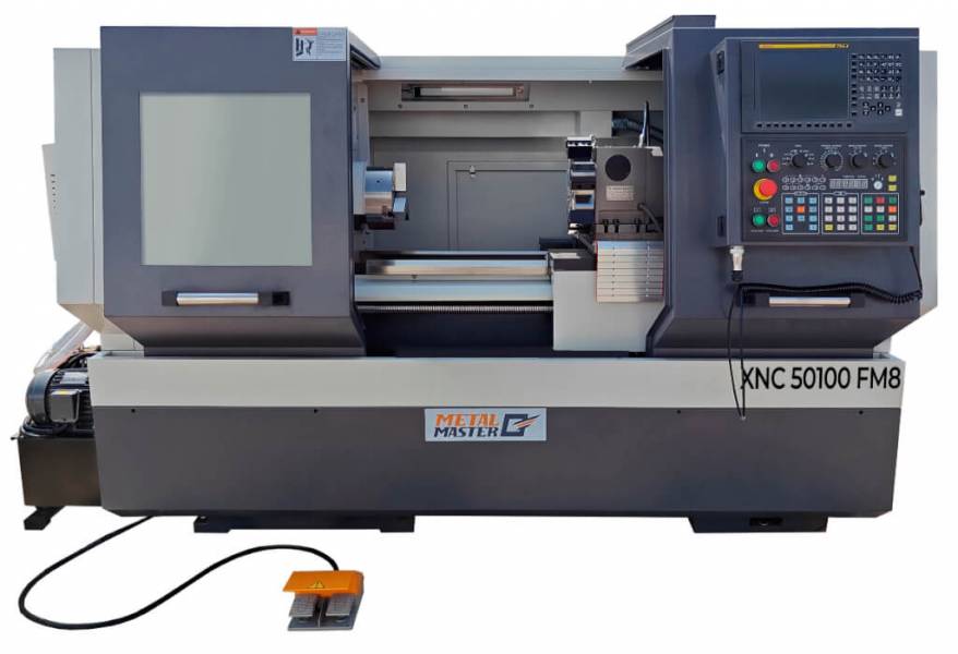 C ЧПУ, Metal Master Станок токарный с ЧПУ METAL MASTER XNC 50100 FM8