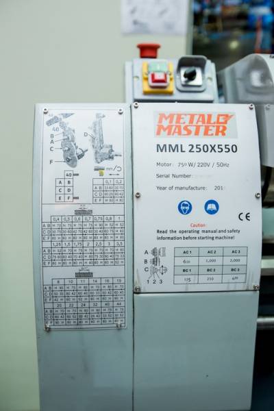 Настольные, Metal Master MML 2550 (MML 250x550)