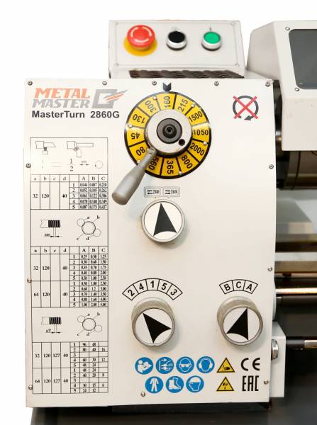 Настольные, Metal Master MasterTurn 2860G