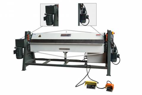  Электромеханический листогиб Metal Master MEF 2515