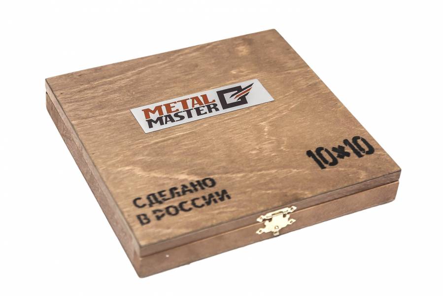 Резцы c твердосплавными напайками Т5К10,  Набор резцов Metal Master 10х10 Т5К10 (Россия)
