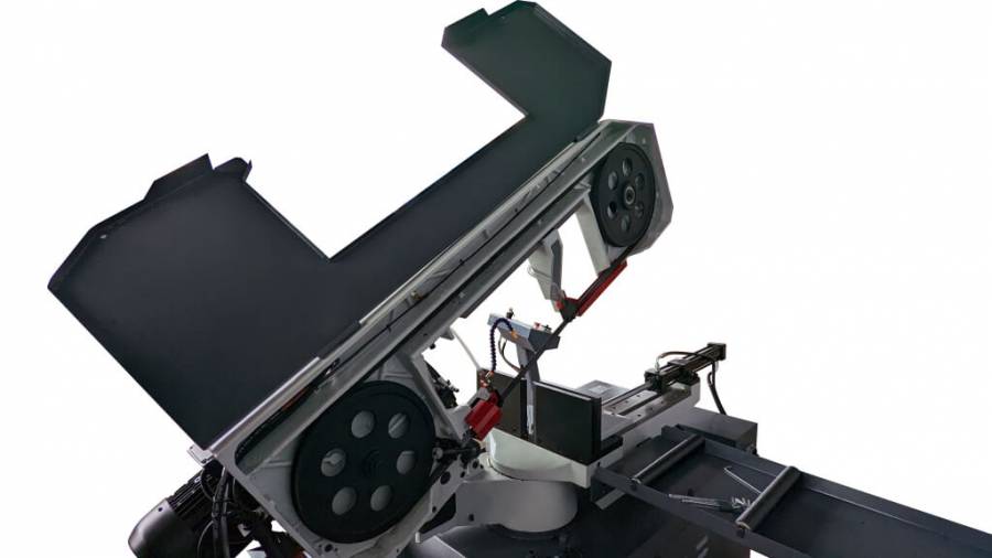 Полуавтоматические,  Ленточнопильный полуавтоматический станок Metal Master BSM-330 SAF