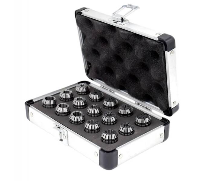 Цанги ,  Набор цанг Metal Master 2-16 мм ER25 DIN6499 (15 шт.)