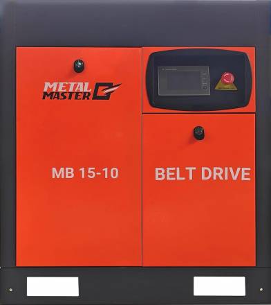 Винтовой компрессор с ременным приводом MetalMaster MB 15-10