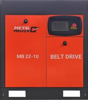  Винтовой компрессор с ременным приводом MetalMaster MB 22-10