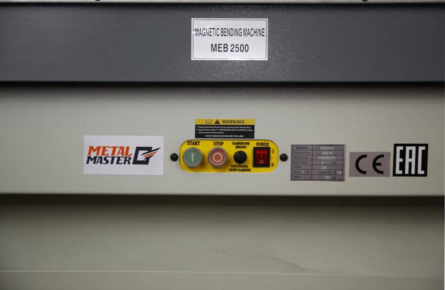 Электромагнитные,  Электромагнитный листогиб MetalMaster MEB 2500