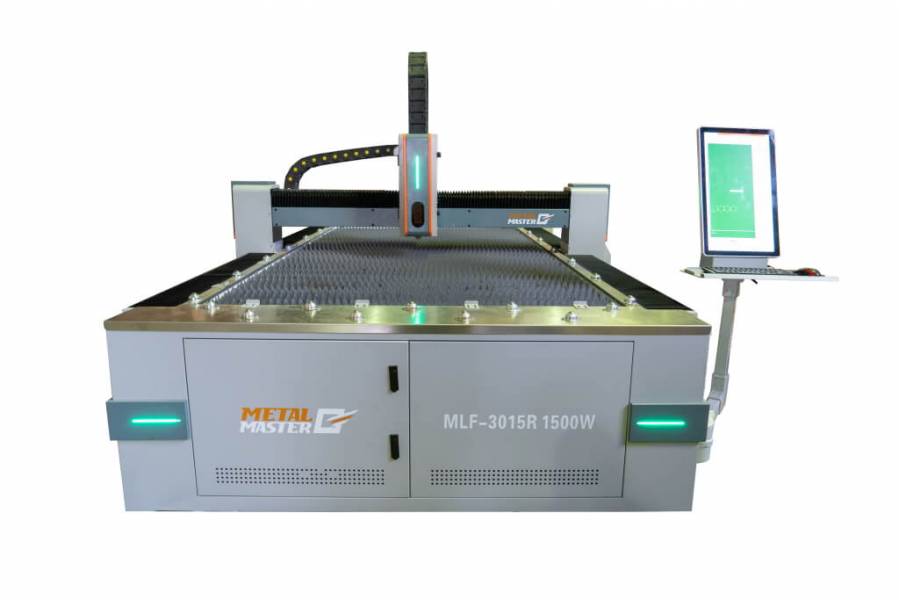 Лазерная резка,  Оптоволоконный лазер MetalMaster MLF-3015R 1500W