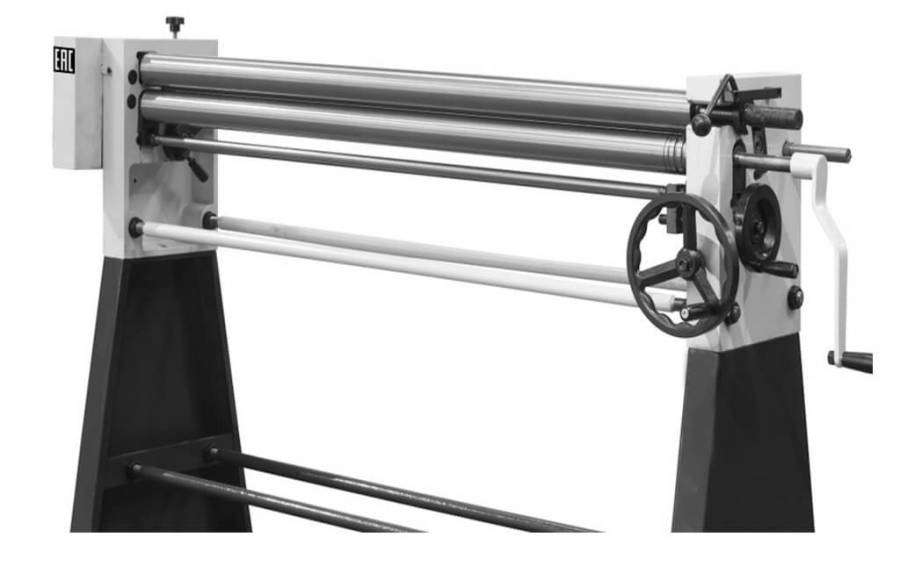 Ручные,  Вальцы с ручным приводом METAL MASTER MSR 1215 (1,25 м)
