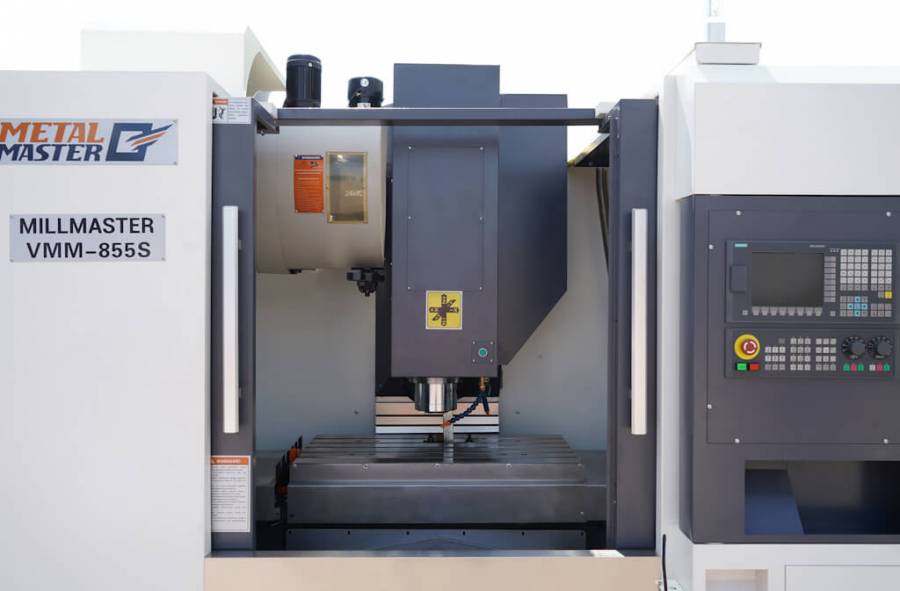 С ЧПУ,  Фрезерный станок с ЧПУ MILLMASTER VMM-855S