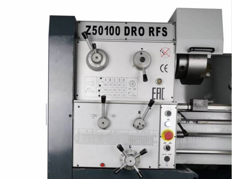 Промышленные,  Станок токарно-винторезный  Metal Master Z 50100 DRO RFS